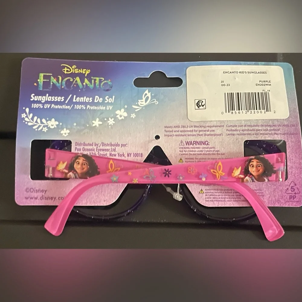 🔴 3/$12 Disney Encanto Glitter Purple and Pink Sunglasses for Kids!‎ NEW!
